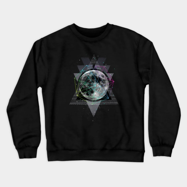 The Moon Crewneck Sweatshirt by expo